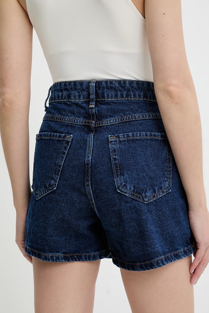 Îmbrăcăminte Answear Lab pantaloni scurti jeans 8017.tos bleumarin