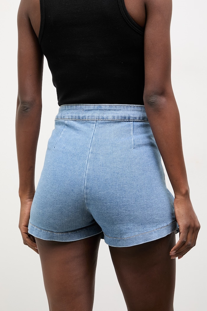 Одежда Джинсовые брюки-юбка Answear.LAB M66093.hos голубой