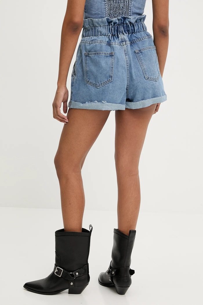 Jeans kratke hlače Answear.LAB TR568.hak modra WW25