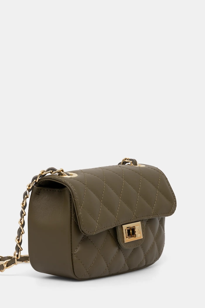 Accesorii Answear.LAB Geantă crossbody pentru femei din piele 833.ILK verde