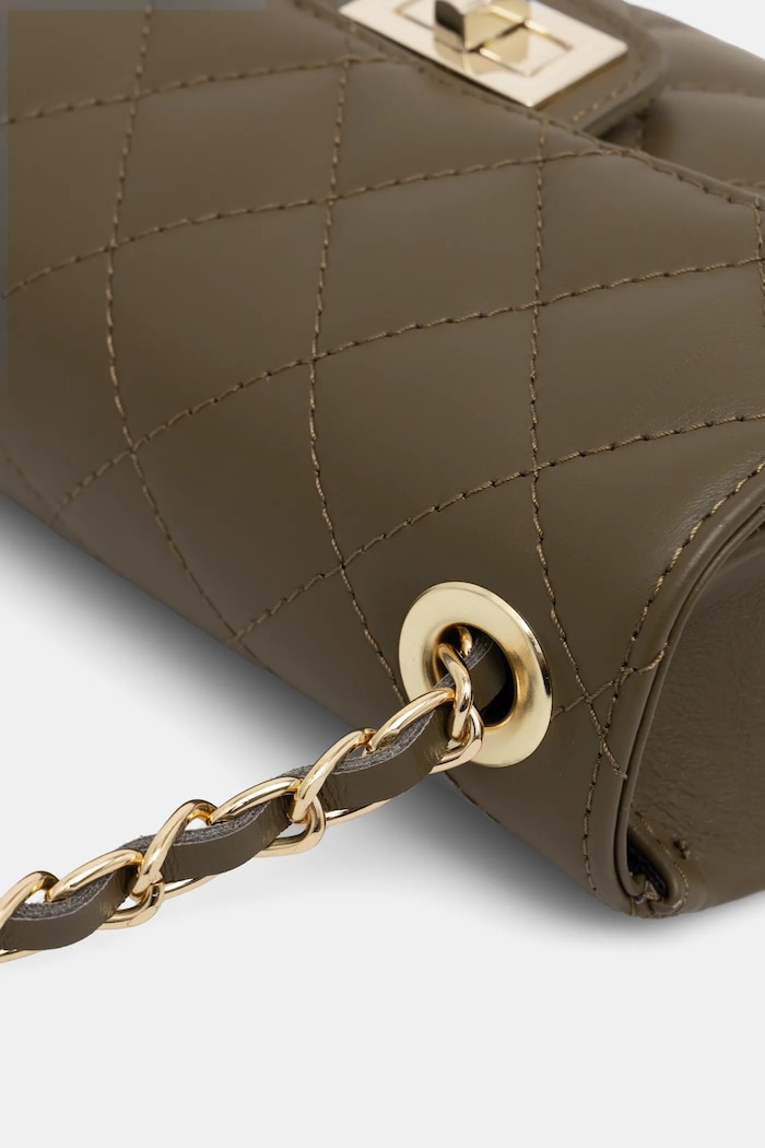 Geantă crossbody pentru femei din piele Answear.LAB verde 833.ILK