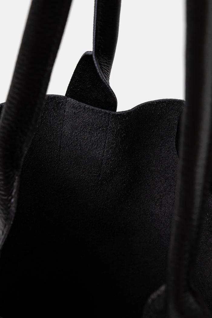Answear Lab poseta de piele Answear.LAB negru 100400.hms
