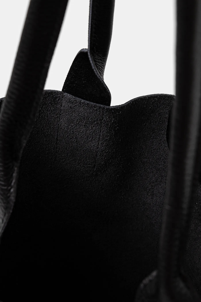 Answear Lab poseta de piele Answear.LAB negru 100400.hms