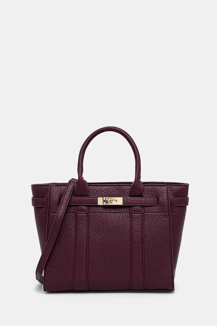 Torba Answear.LAB bez uzorka bordo 10007.ims