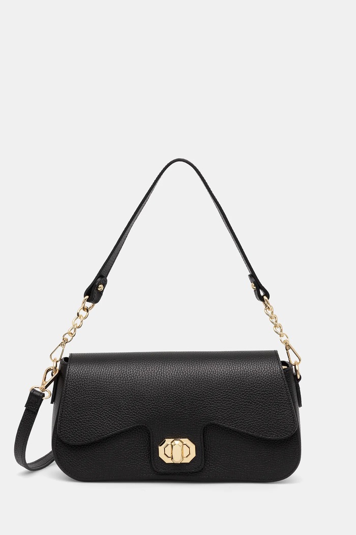 Answear.LAB Answear Lab poseta de piele negru 896.ilk