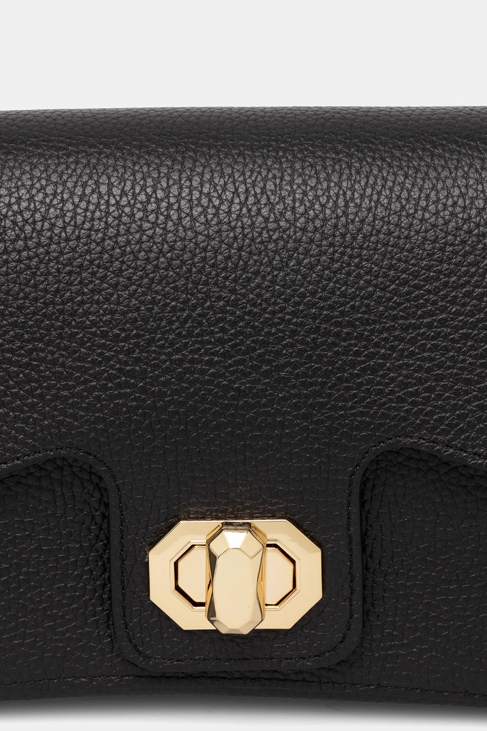 Answear Lab poseta de piele Answear.LAB 896.ilk negru