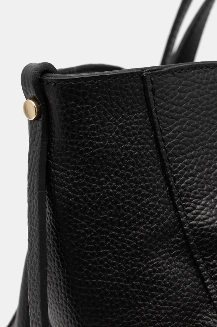 Answear Lab poseta de piele Answear.LAB VE5 negru