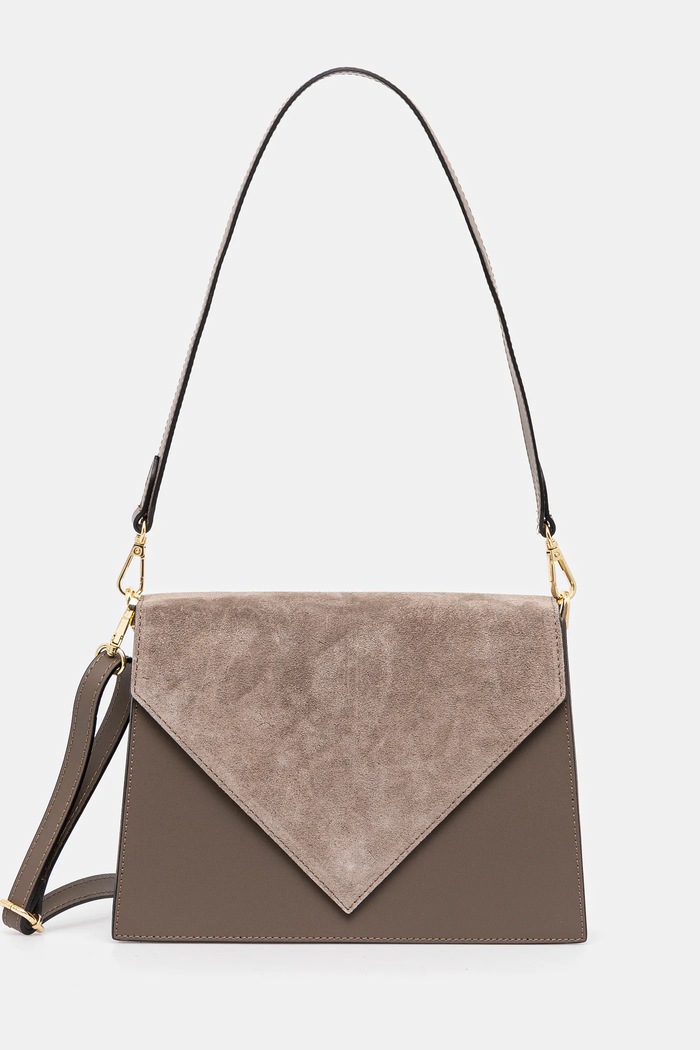 Answear.LAB Answear Lab poseta de piele bej WW25-TOD059
