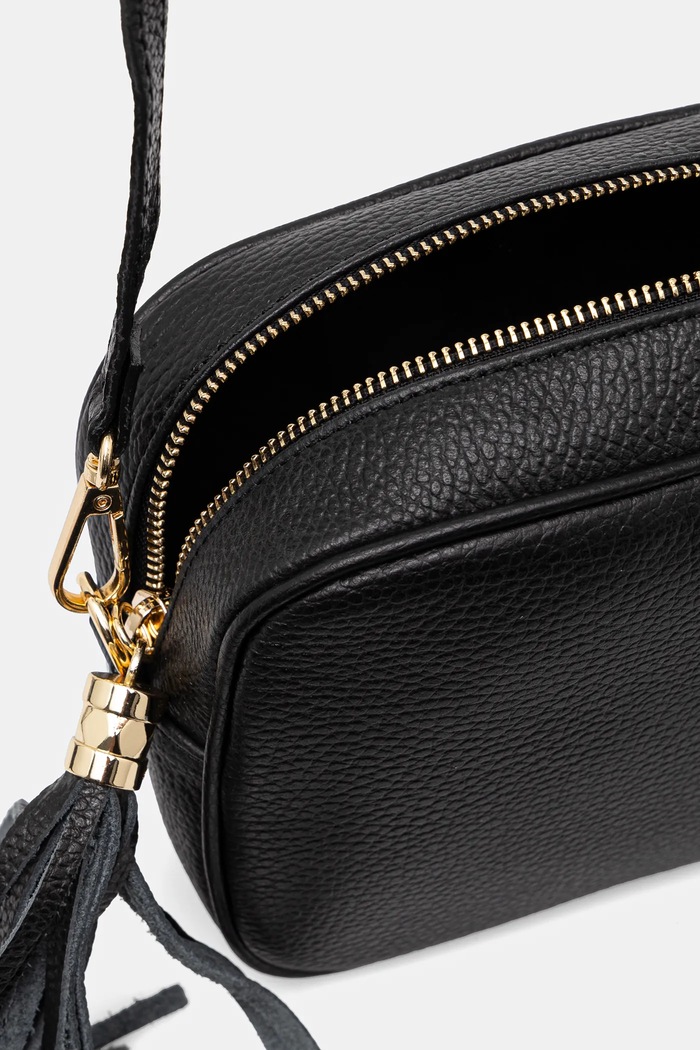 Answear Lab poseta de piele Answear.LAB negru 1159.HWK