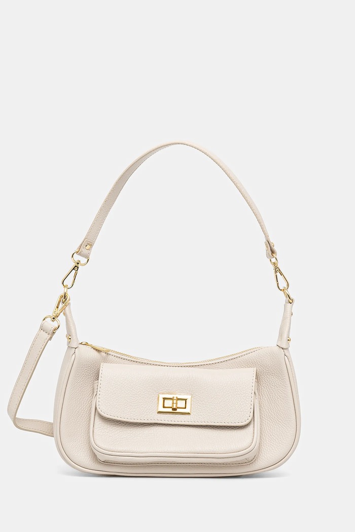 Answear.LAB Answear Lab poseta de piele bej 3390.hms