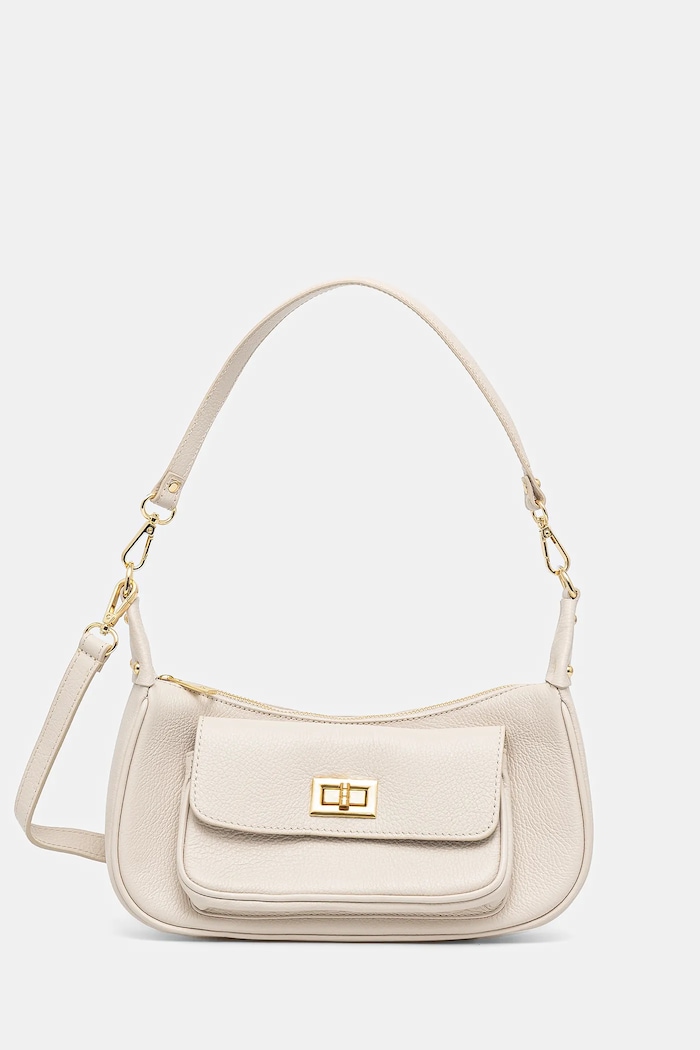 Answear.LAB Answear Lab poseta de piele bej 3390.hms