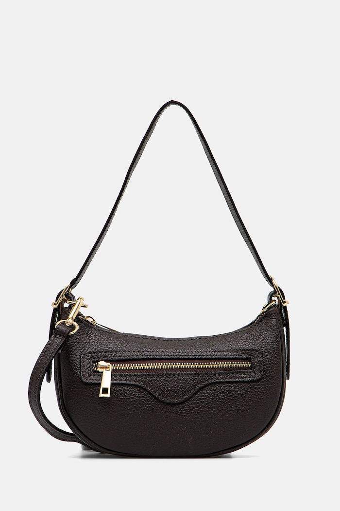 Answear.LAB borsa a mano in pelle pelle fiore marrone 1074.IKK