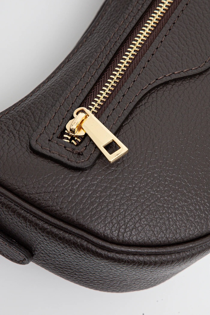 Answear.LAB borsa a mano in pelle marrone 1074.IKK