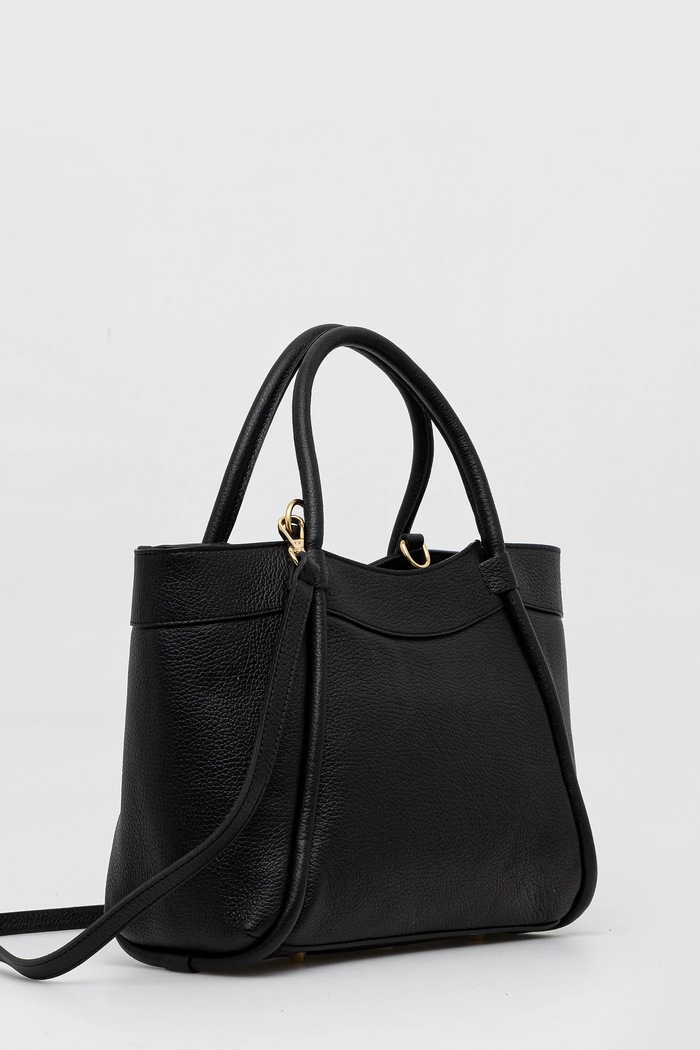 poseta de piele t2.1203.pjk negru WW25