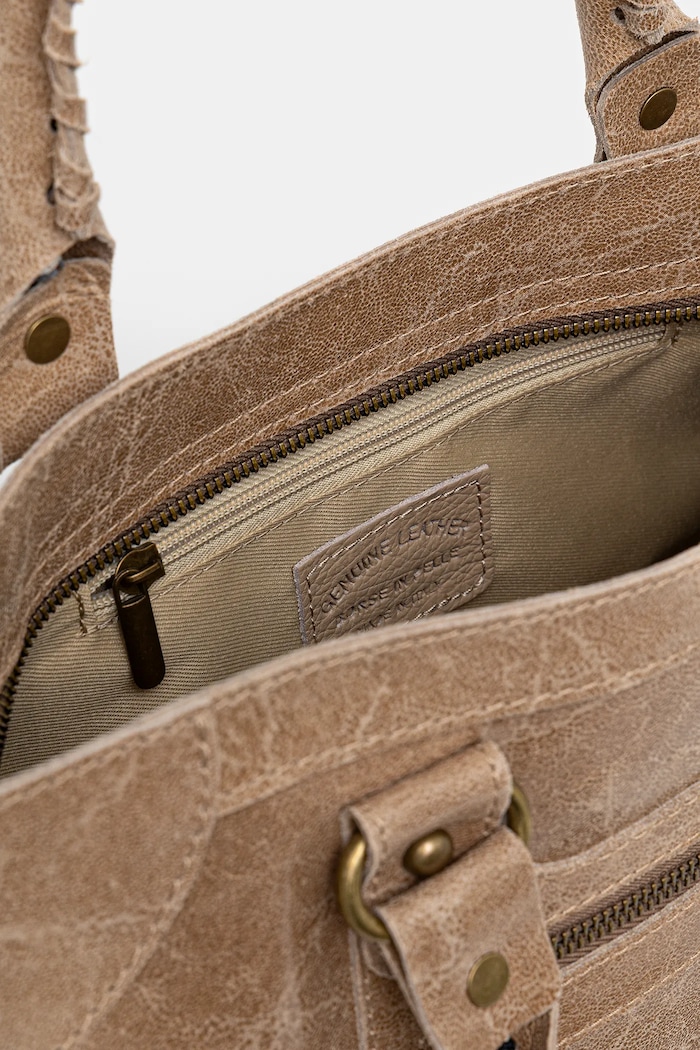 Answear Lab poseta de piele it0427.fos maro