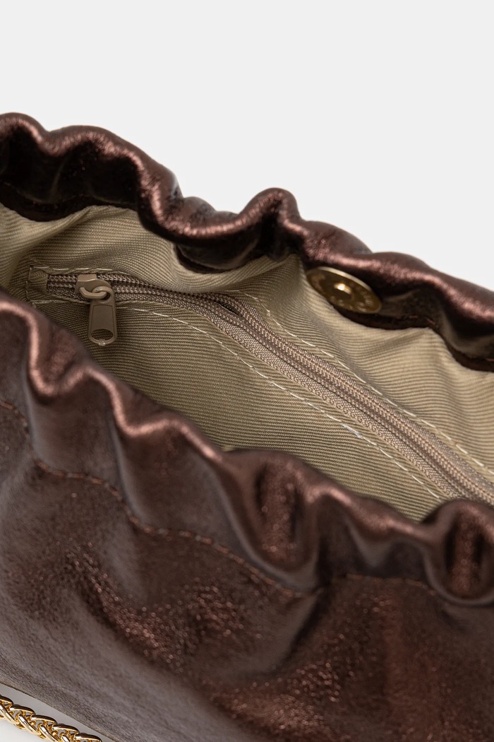 Answear Lab poseta de piele Answear.LAB maro 0444a.fos