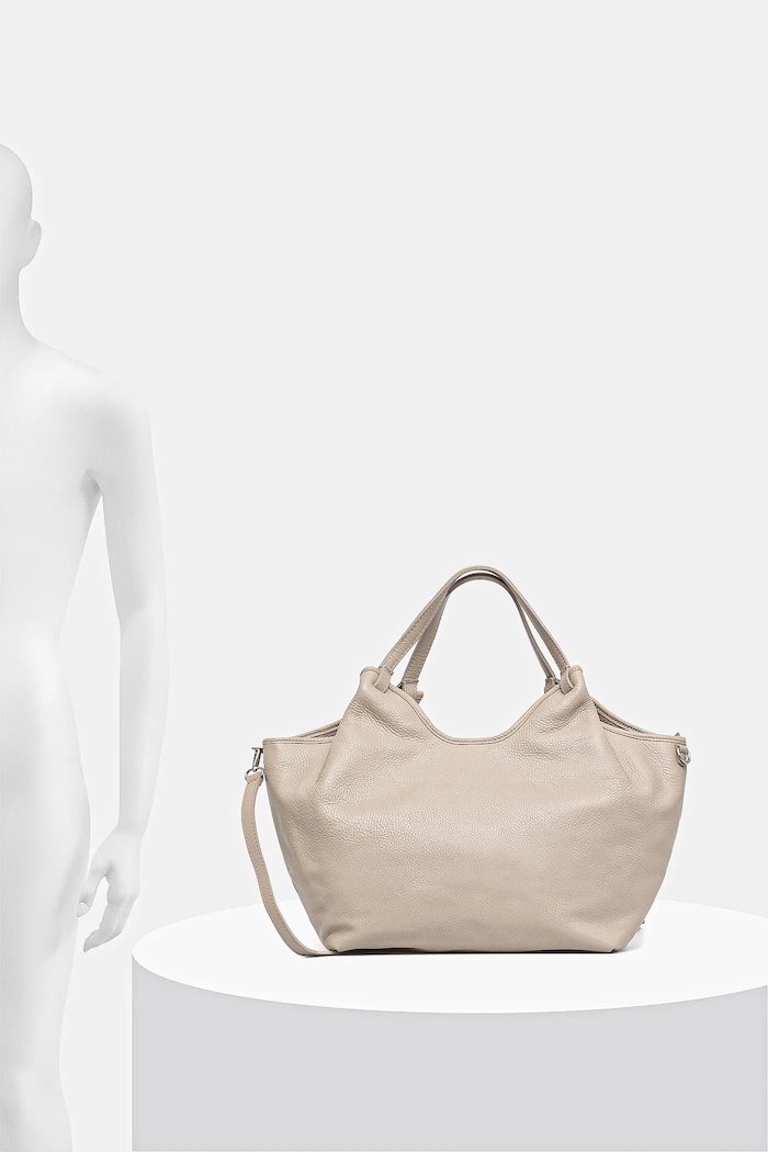 Answear Lab poseta de piele Answear.LAB bej MBP072SG3.ios
