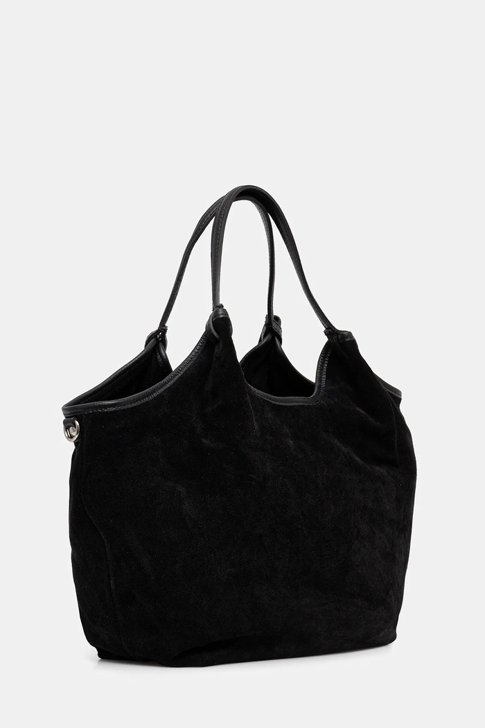 Answear.LAB torebka zamszowa MBP074SG3.ios czarny WW25