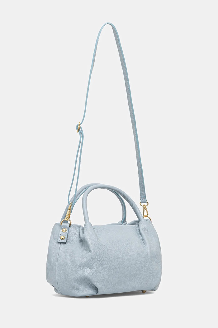 Answear Lab poseta de piele 587.hak albastru WW25