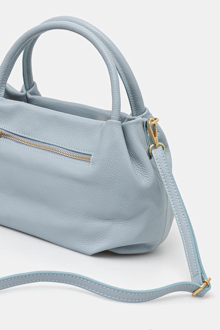 Accesorii Answear Lab poseta de piele 587.hak albastru