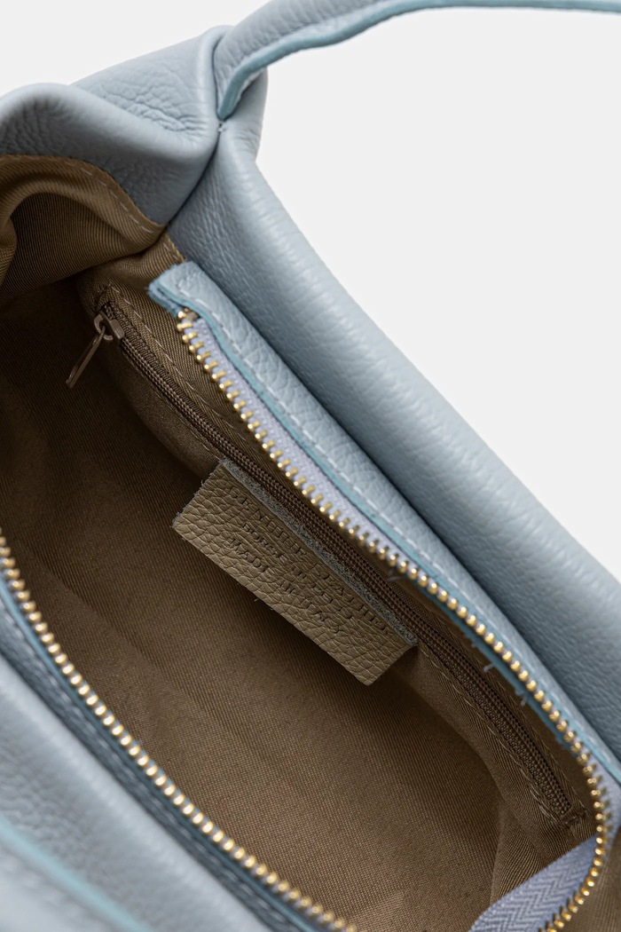 Answear Lab poseta de piele 587.hak albastru