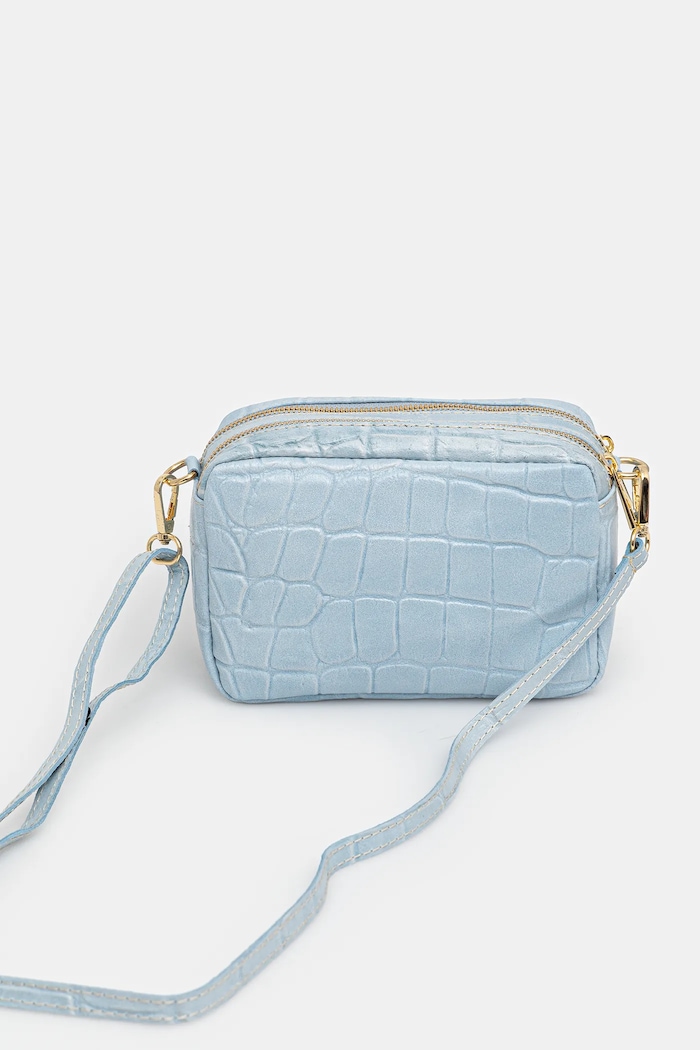 Accesorii Answear Lab poseta de piele 446.2.hjk albastru