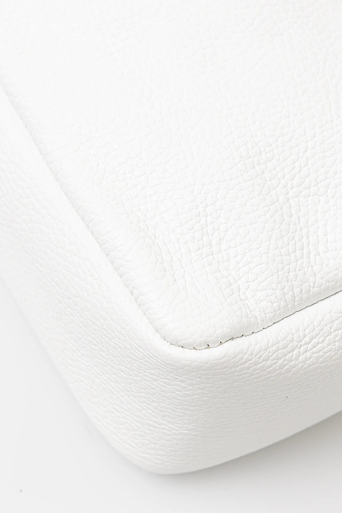 Answear Lab poseta de piele alb m.0497.hjk