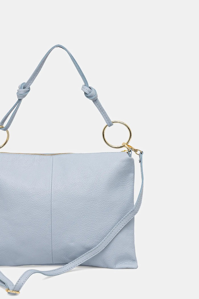 Accesorii Answear Lab poseta de piele 940.hjk albastru