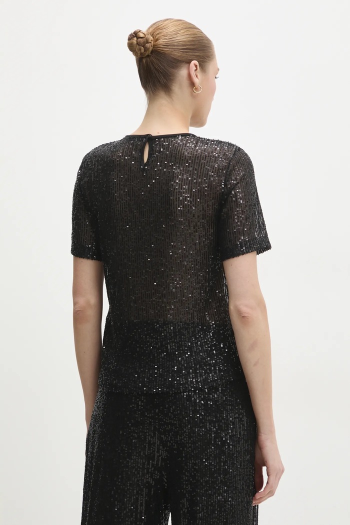 Îmbrăcăminte Answear Lab tricou 71411.TLK negru