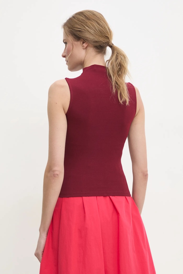 Oblečenie Top Answear.LAB IVVI3.TWK burgundské
