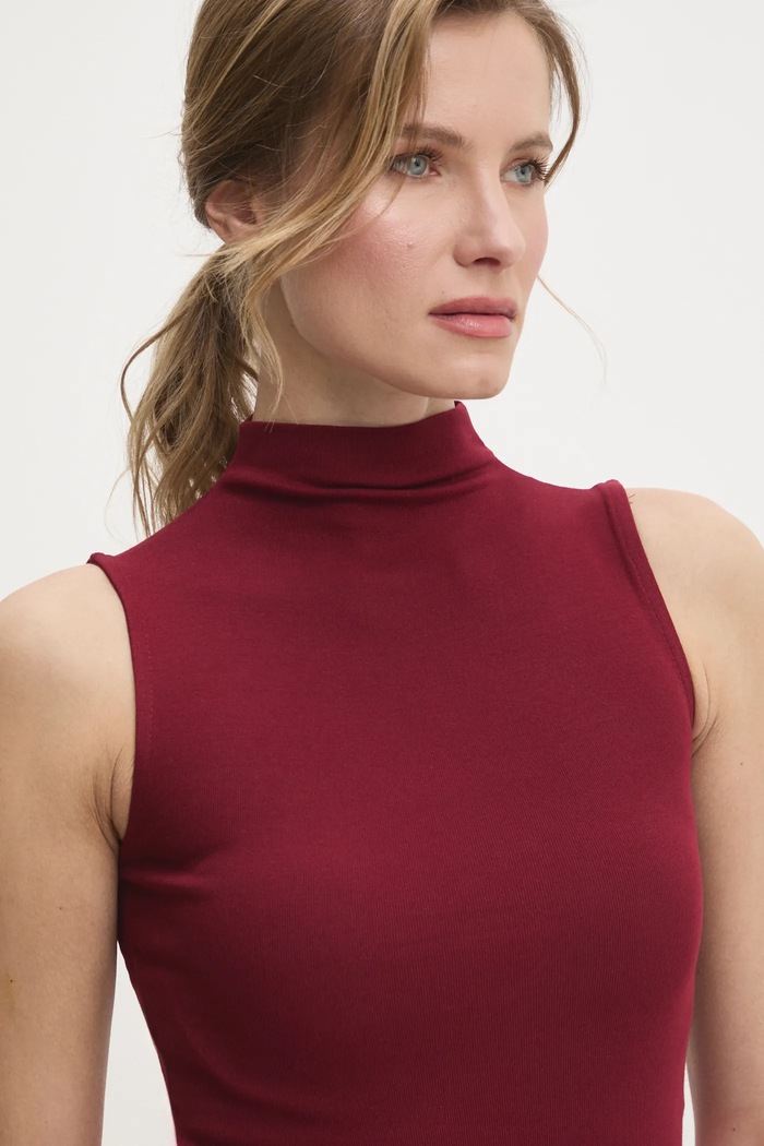 Top Answear.LAB burgundské IVVI3.TWK