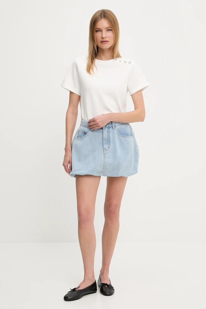 Answear.LAB t-shirt 4702.hos biały WW25