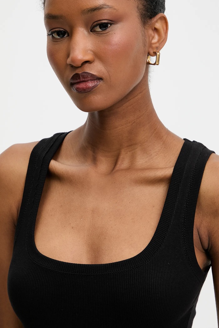 Answear Lab top negru 16208.tos