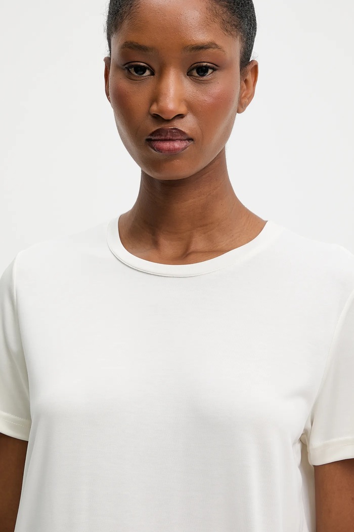 Answear Lab tricou bej BTS1048.tos