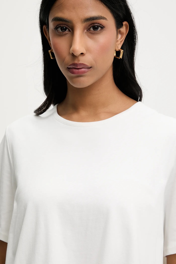 Answear Lab tricou Answear.LAB 93201.iak alb