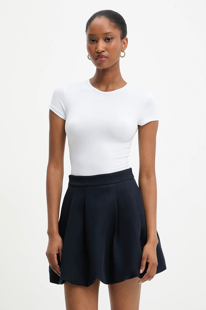 Answear.LAB t-shirt bawełna biały LC240321.hak