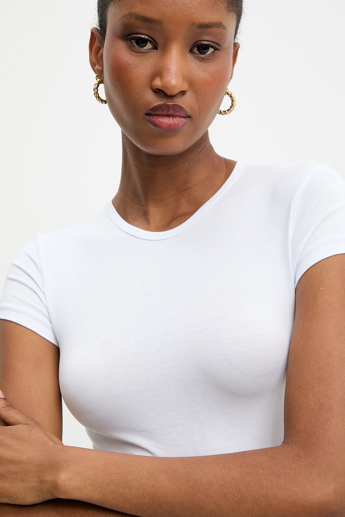 Answear.LAB t-shirt biały LC240321.hak