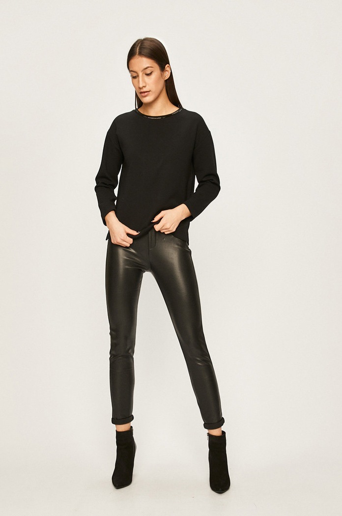 Answear - Bluza WZ19.BLD01N negru WZ19