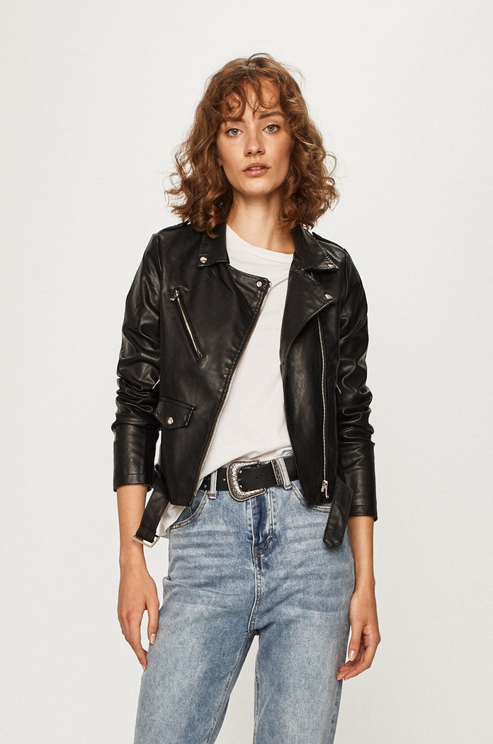 Answear - Geaca ramones LOCATE3.gaaa negru WZ19