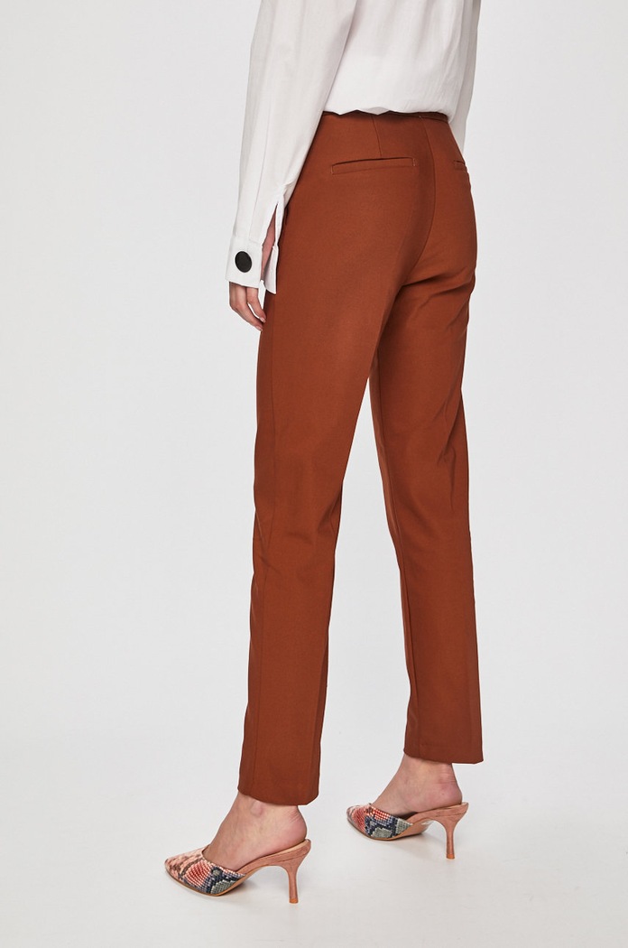 Îmbrăcăminte Answear Lab pantaloni 104A.DL maro