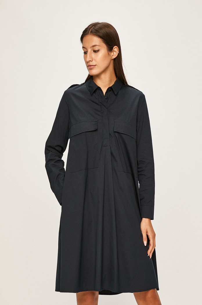 Answear Lab rochie DERM7.IE bleumarin WZ19