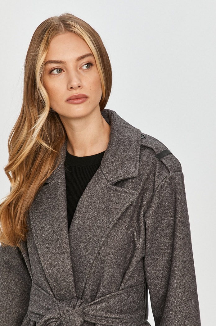 Answear Lab - Палто B356.DA сив