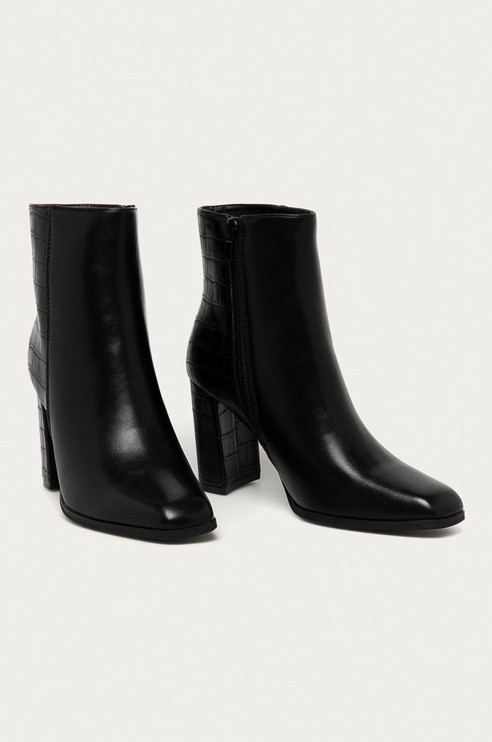 Answear.LAB - Členkové topánky Fashion&Bella S8AX3462BLACK čierna WZ20