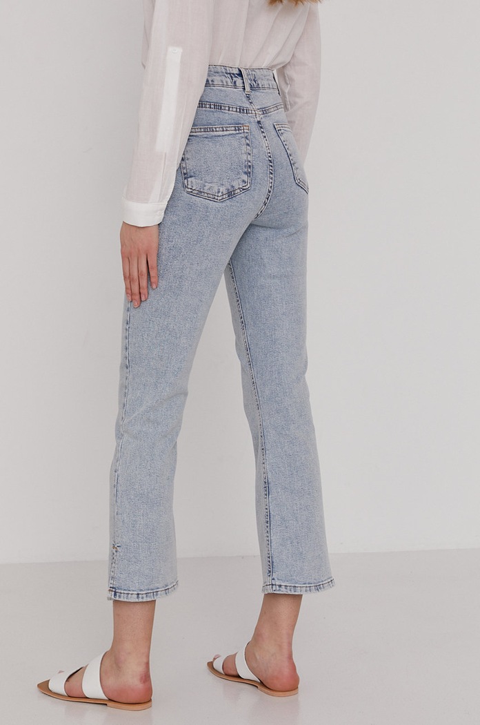 Odzież Answear Lab Jeansy WZ21.SJD015 niebieski