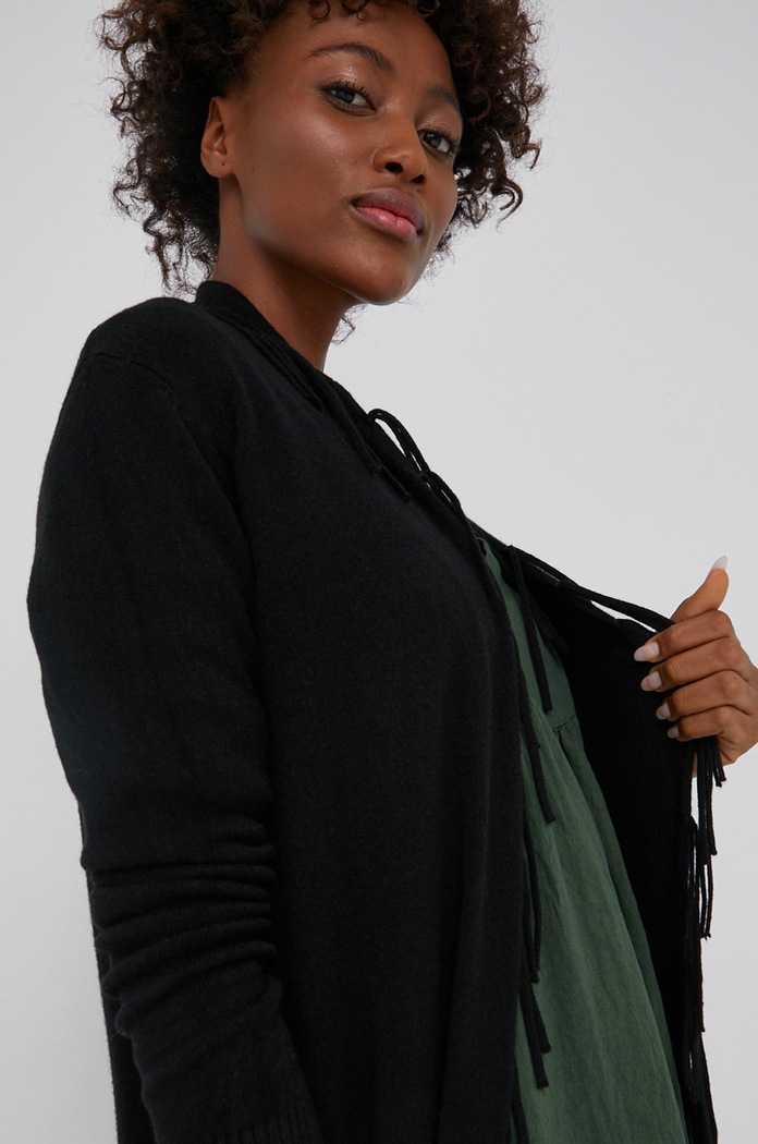Answear Lab - Cardigan ZM1081.1.KR negru