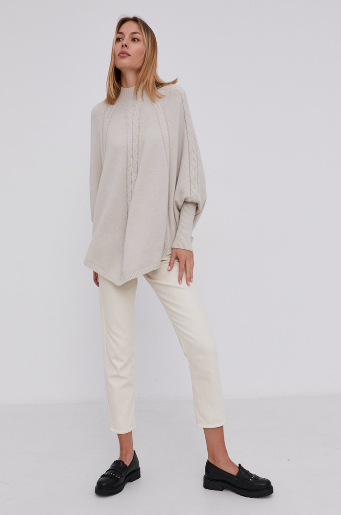 Answear Lab Sweter 38808.KR beżowy WZ21