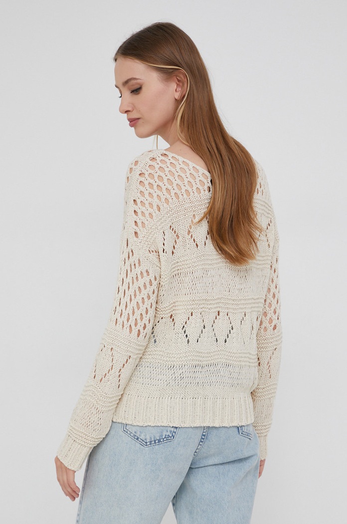 Answear Lab Sweter beżowy BIS.4.AJ