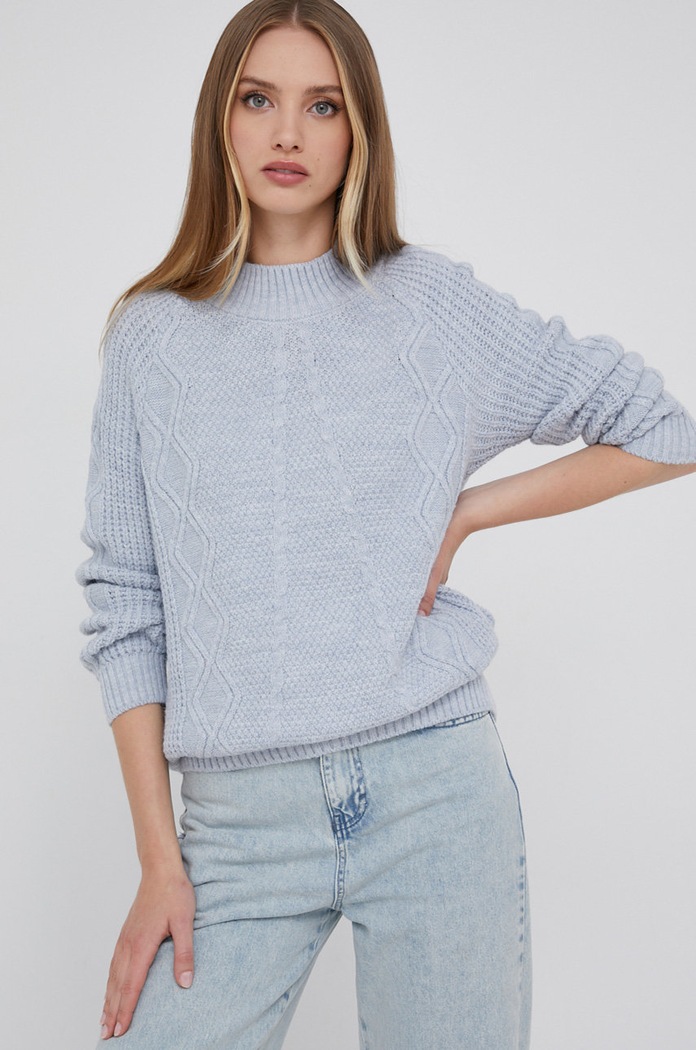 Answear Lab Sweter niebieski 7146.2.DA