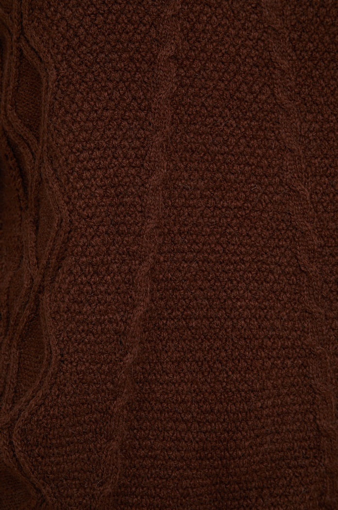 Answear Lab Sweter 7146.3.DA brązowy