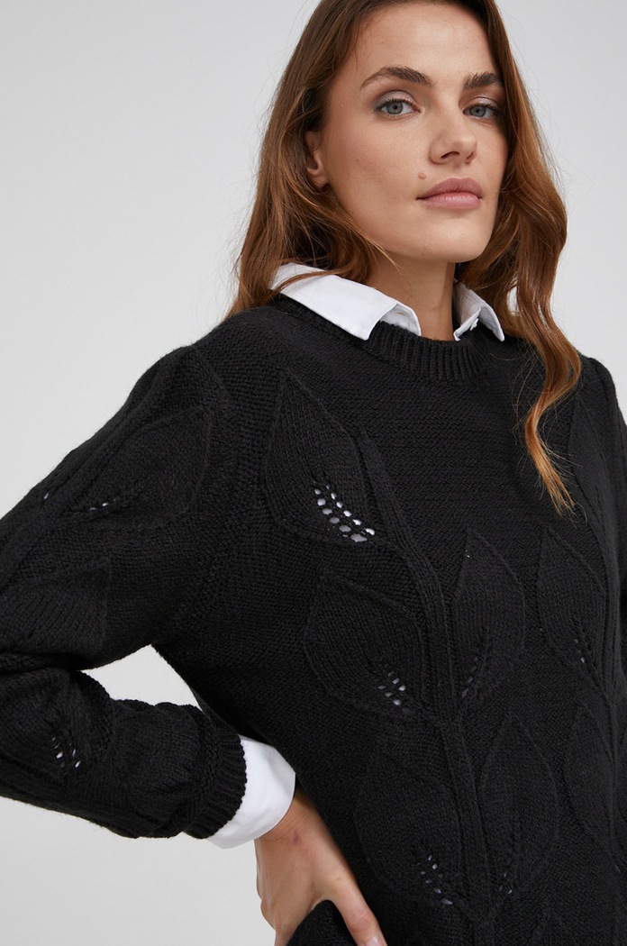 Answear Lab Sweter czarny 256.1.DA